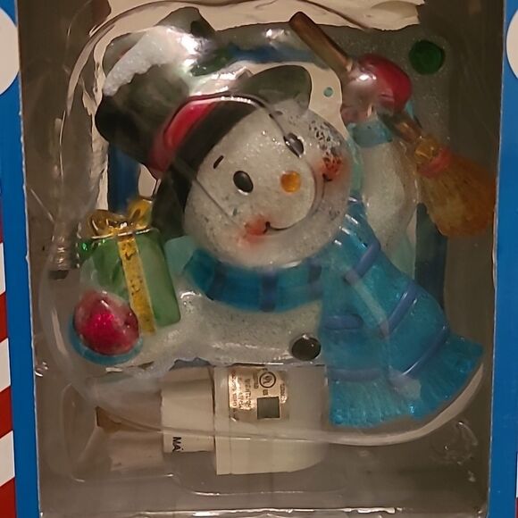 New Night Light Snowman Christmas Frosty Holiday - Picture 4 of 4